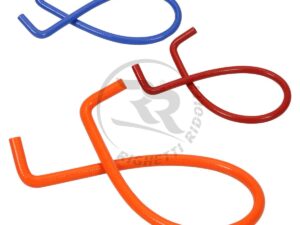SILICONE PIPE 90° - LENGTH 1200mm - ORANGE COLOUR