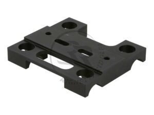 Bottom Engine mount 28x92mm, Black anodized