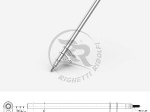 STEERING COLUMN M8x510mm (CRG Type)