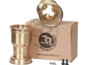 SET MAGNESIUM 5' WHEELS H.212mm D.40mm TYPE KKR MARSPOKES WITH SCREWS