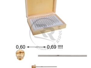 PIN GAUGE SET 0,5-1,00mm PROGRESSIVE 0,01mm