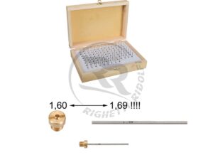 PIN GAUGE SET 1,01-2,00mm PROGRESSIVE 0,01mm