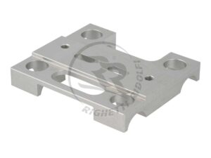 Bottom Engine mount 28x92mm, Aluminium anodized