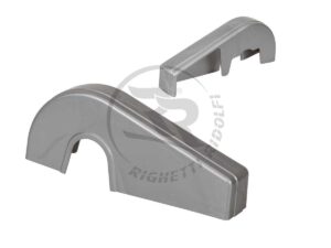 One-Piece fully enclosed chain guard for KF/OK. Black