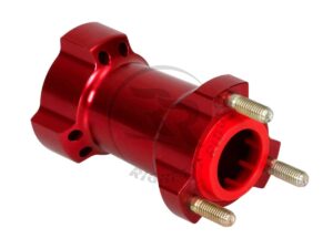 FRONT HUB WHEEL CARRIER 2X2 L.100mm RED