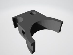 Fuel and accelerator line holder