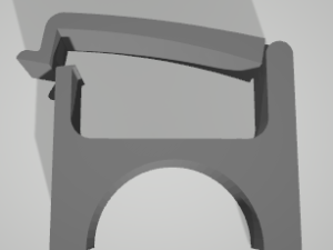 Chassis clamp for fuel and wiring V3